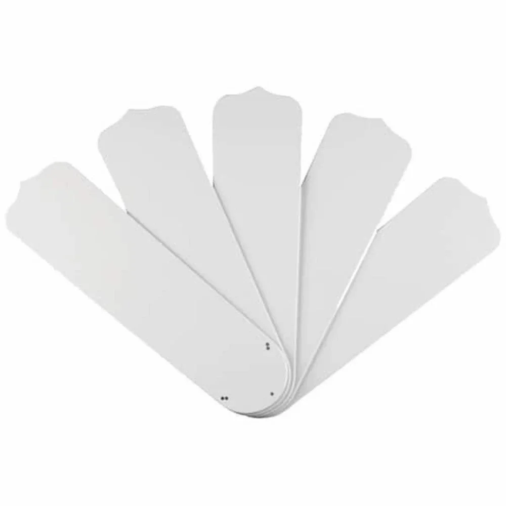 White Outdoor Replacement Blades for 52 in. Ceiling Fans (5-Pack)